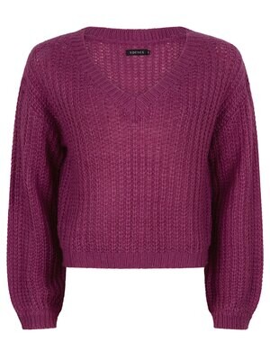 Knitted Sweater Beryl Purple