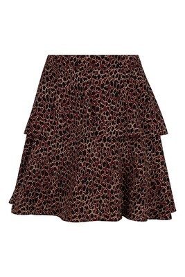 Skirt Janet Leopard