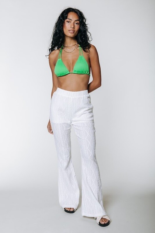 Zuri Broderie Flare Pants Zuri Broderie Flare Pants