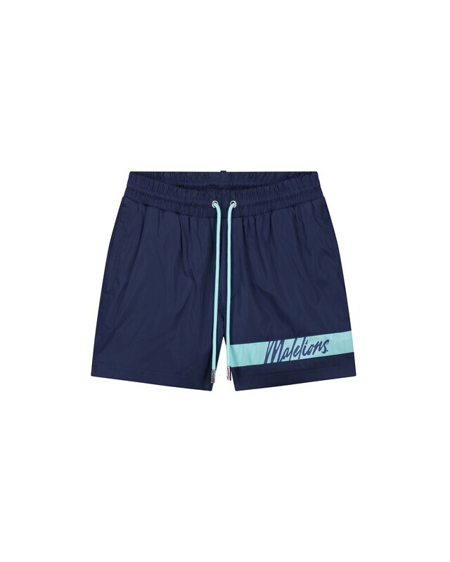 Captain Swimshort Navy/Light Blue