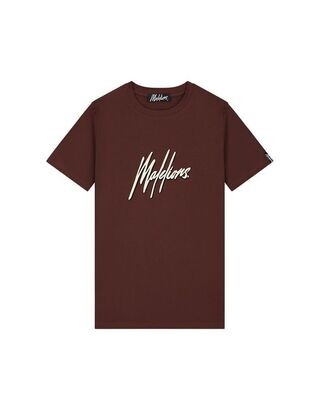 Duo Essentials T-Shirt | MM1-AW23-49 | Brown/Offwhite