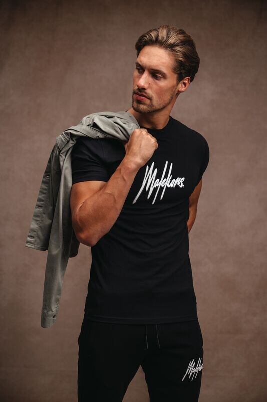 Duo Essentials T-Shirt | MM1-AW23-49 | Black/White