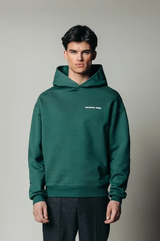 Reality Relaxed Clean Hoodie Dark green | MH115232 Reality Relaxed Clean Hoodie Dark green | MH115232