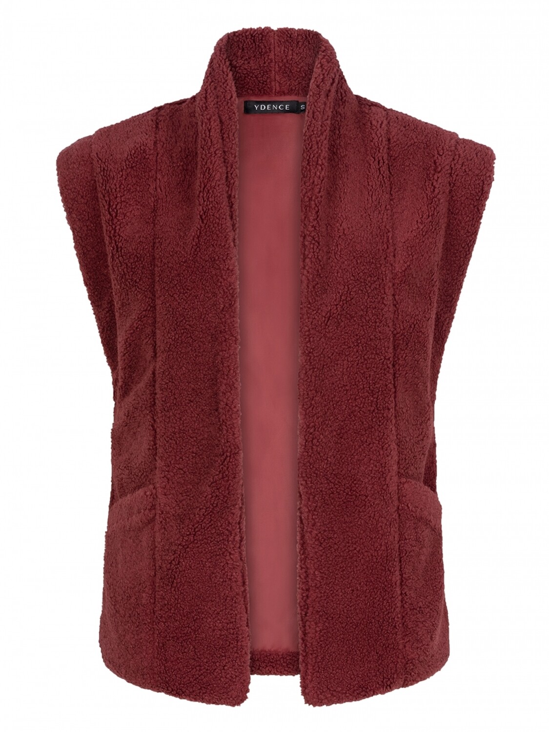 Abby Gilet |  Wine red