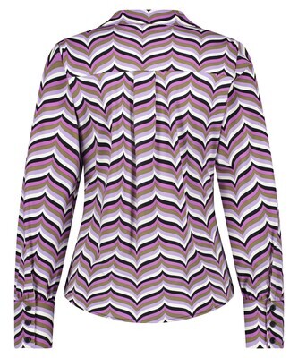 Yara Blouse | Wave Print