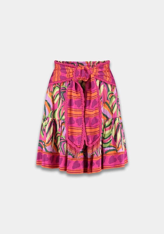 Maya Skirt | Multi Leaf Maya Skirt | Multi Leaf