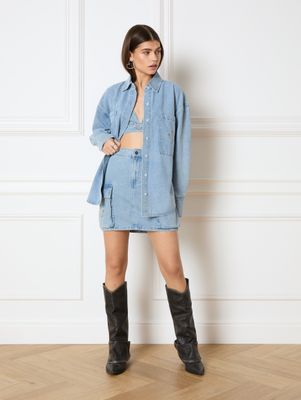 Jisel Denim Skirt | R2403271350