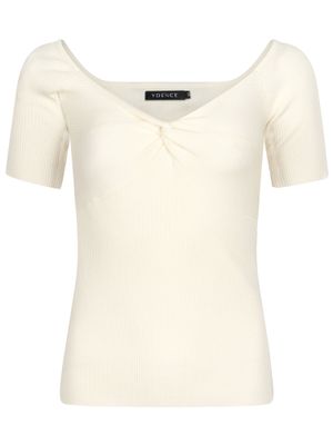 Nani Knitted Top | Ecru