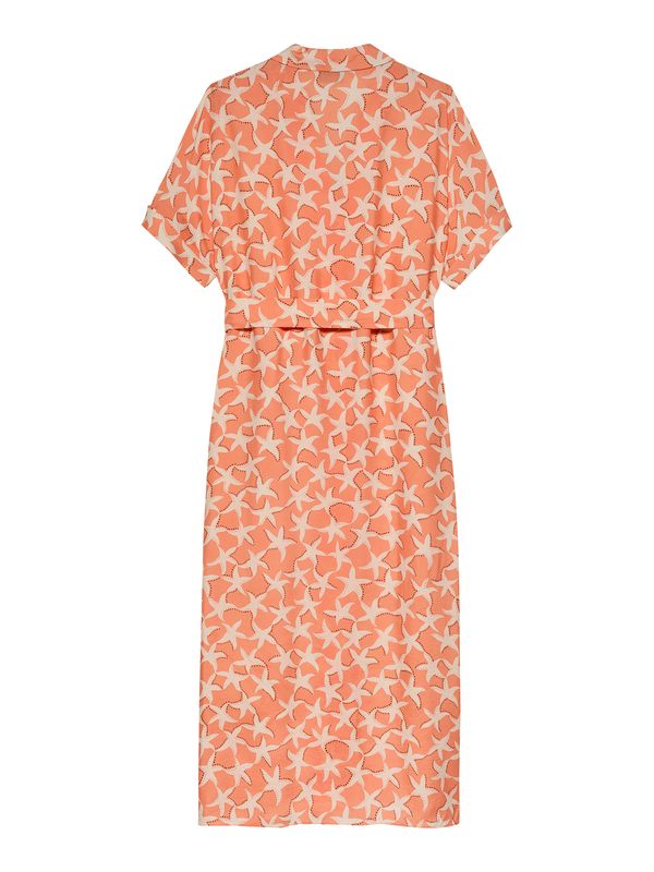 Resort Collar Blouse Dress | Papaya