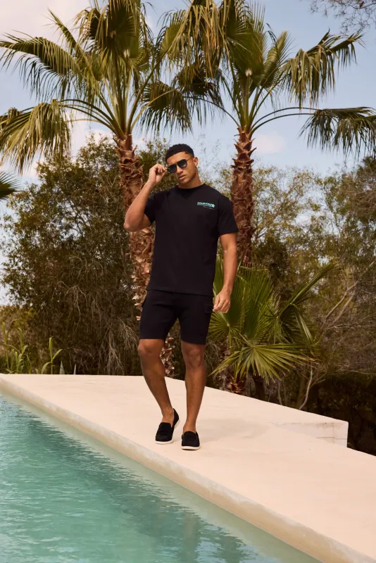 Signature Patch Cargo Shorts | MM1-HS24-43 Signature Patch Cargo Shorts | MM1-HS24-43