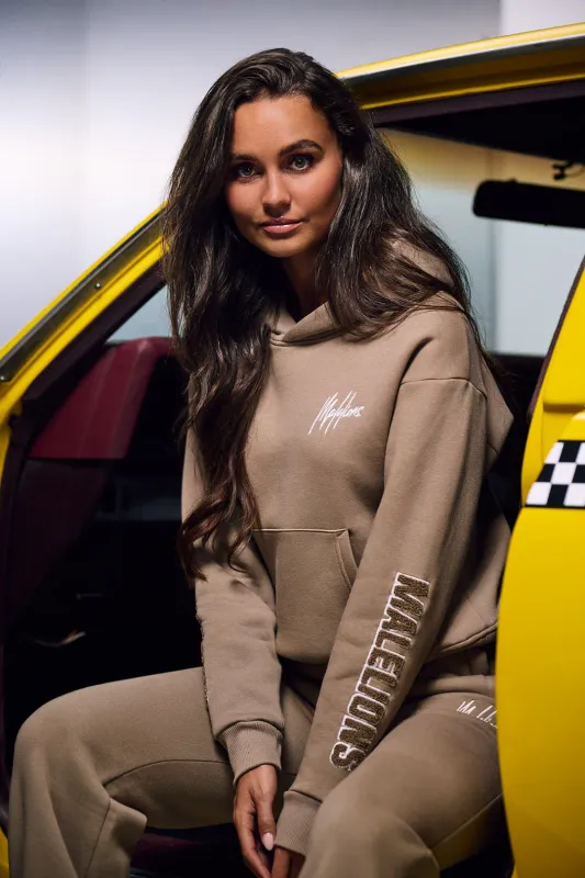 Hailey Hoodie | Taupe | MD1-AW24-33 Hailey Hoodie | Taupe | MD1-AW24-33