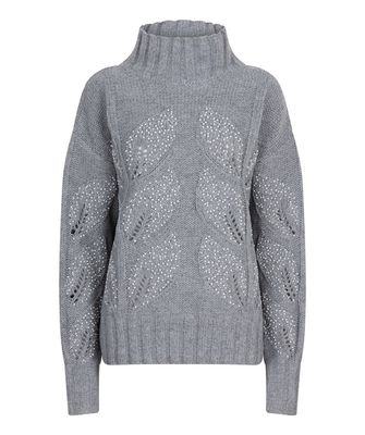 W24.02702 | Sweater Melange Col Pearl