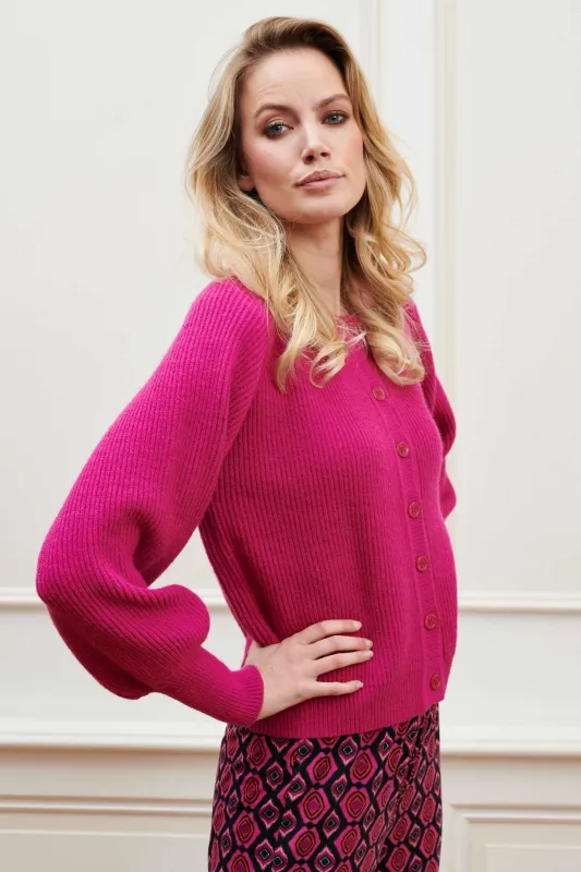 Aria Cardigan | PJ40 | Pink Aria Cardigan | PJ40 | Pink