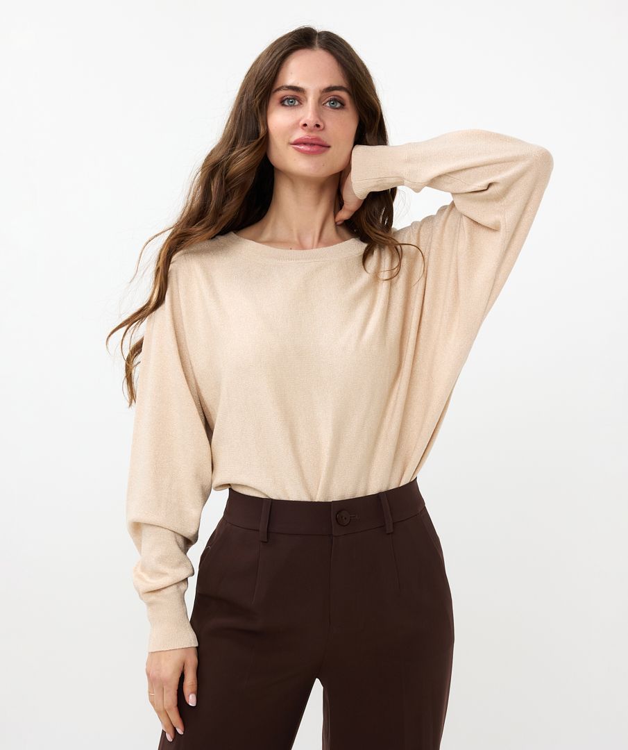 F24.31505 | Sweater Batwing Lurex