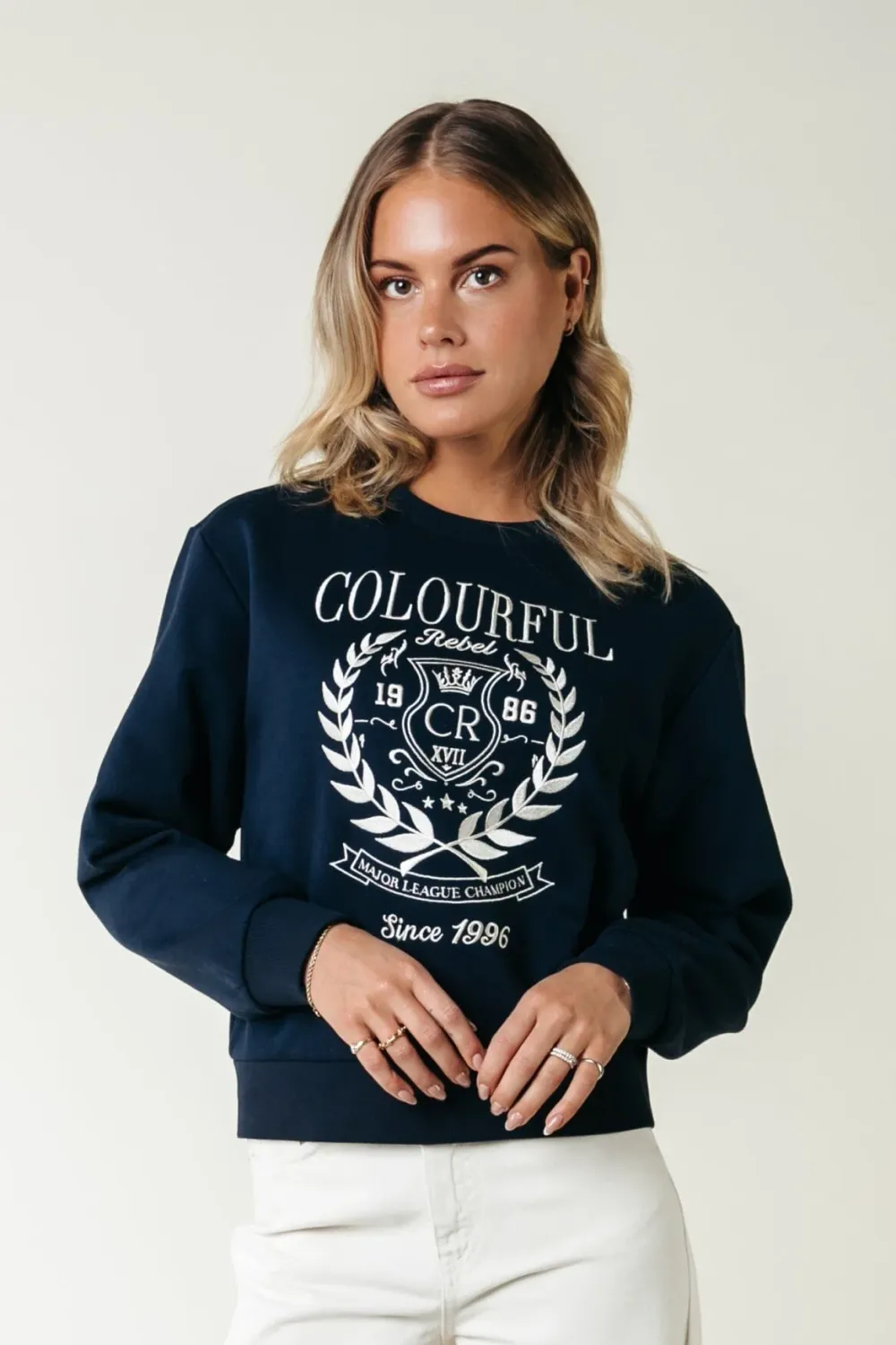College 1986 Embro Relaxed Sweat | WS416792
