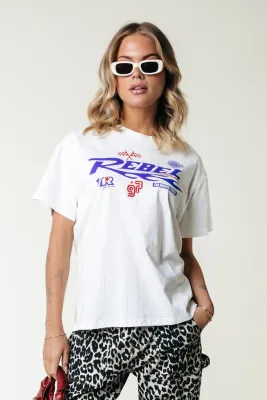Rebel Racing Loosefit Tee | WT116606 Rebel Racing Loosefit Tee | WT116606