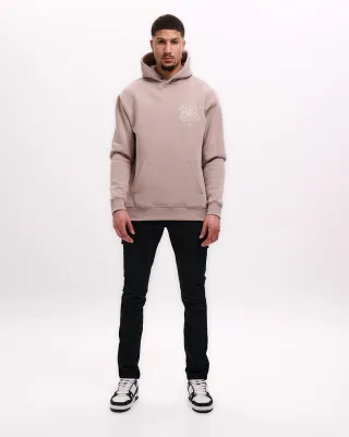 Compass Hoodie | MM1-SS25-25 | Taupe