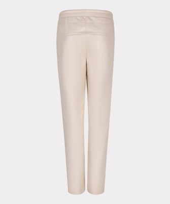 SP25.11002 | Trouser Super Soft Vegan Leather | Sand