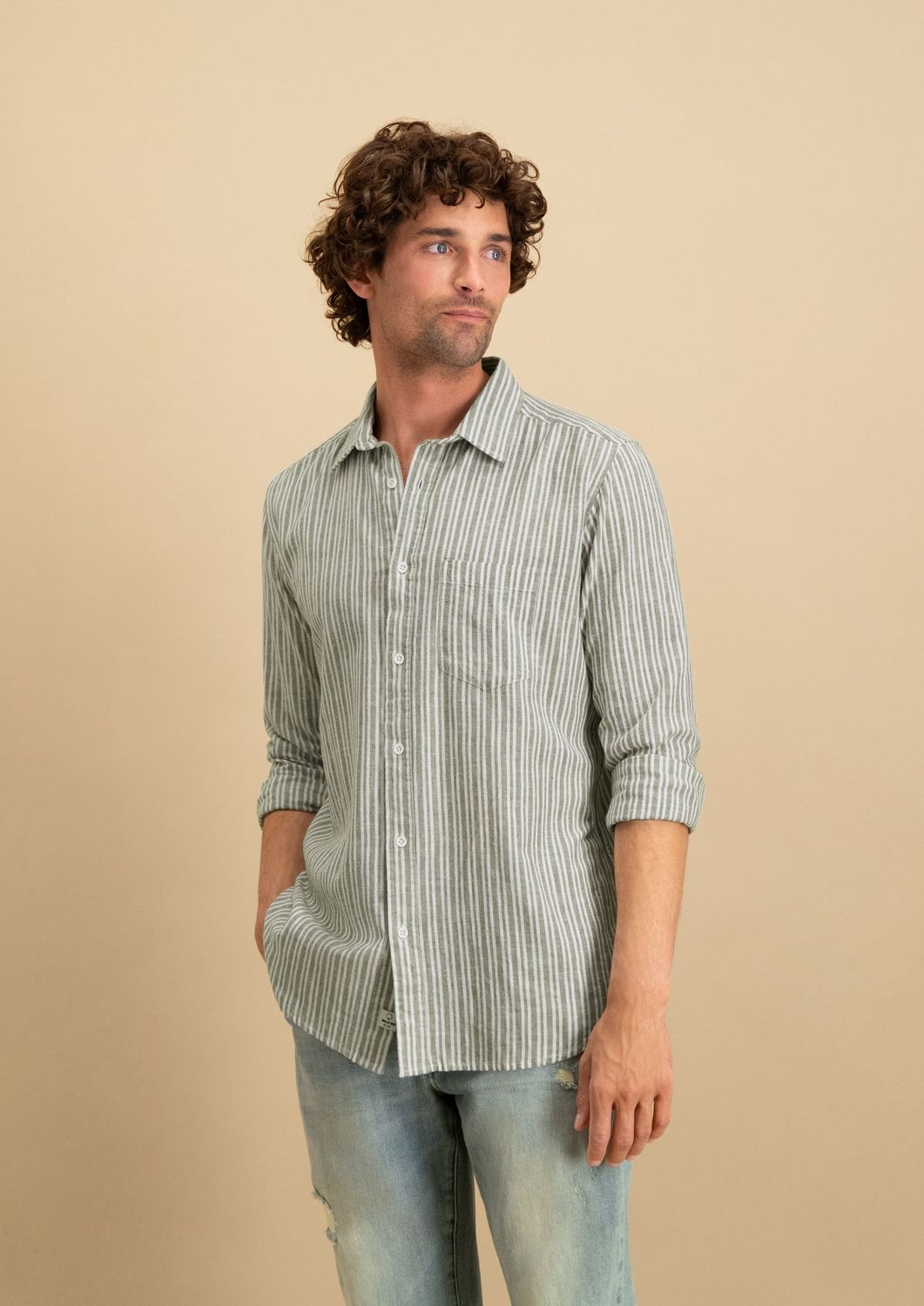 Flynn Shirt | Truffle