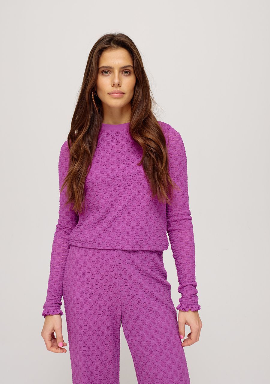 Fenn Longsleeve | Pretty Purple