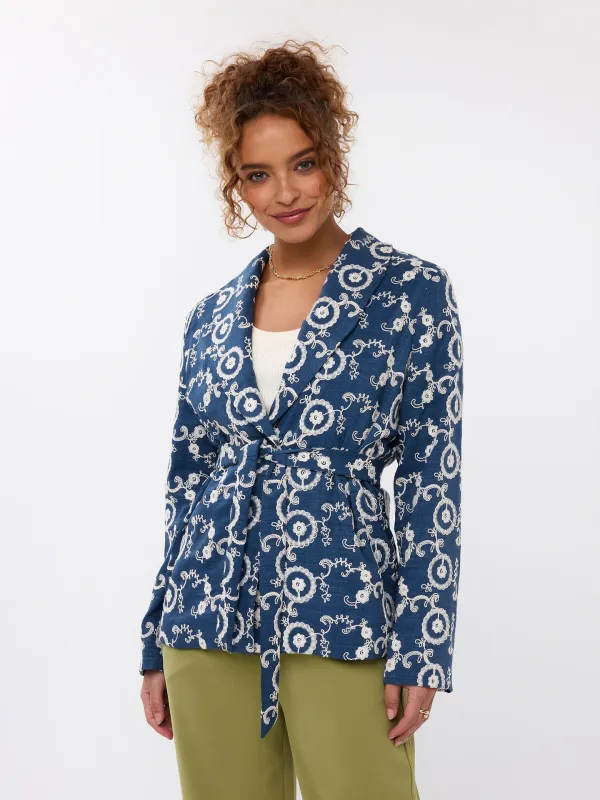 Kelly Kimono | Denim Blue