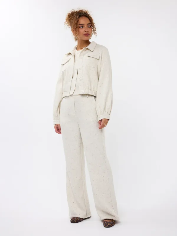 Leona Pants | Ecru