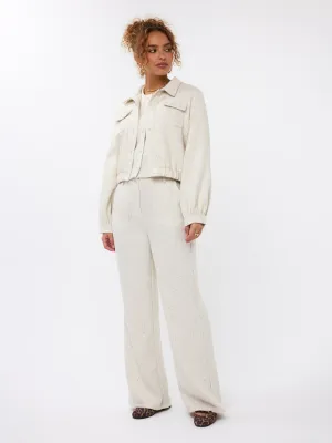 Leona Pants | Ecru