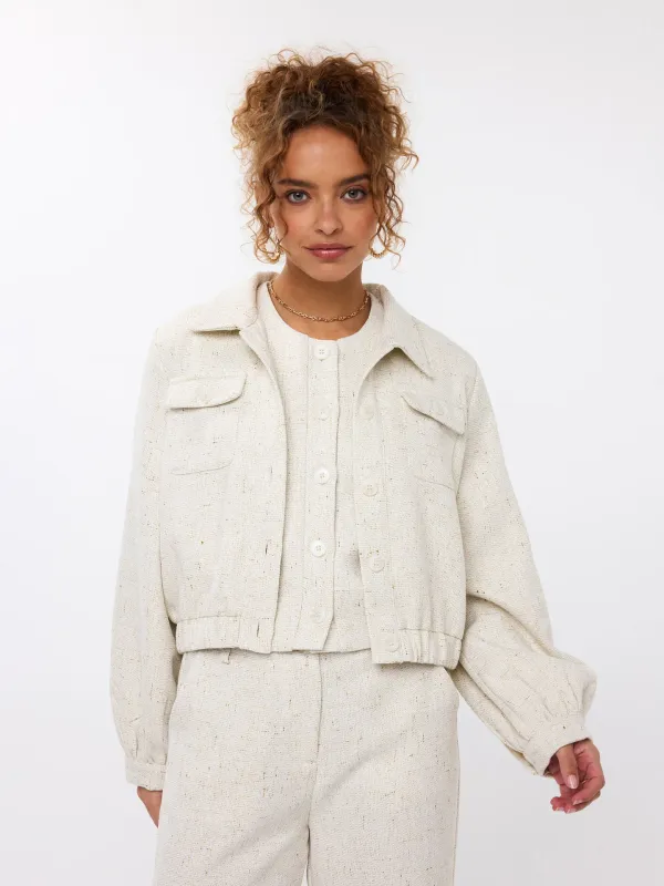 Jinte Jacket | Ecru