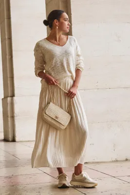 SP25.28015 | Skirt Plisse Changeant SP25.28015 | Skirt Plisse Changeant