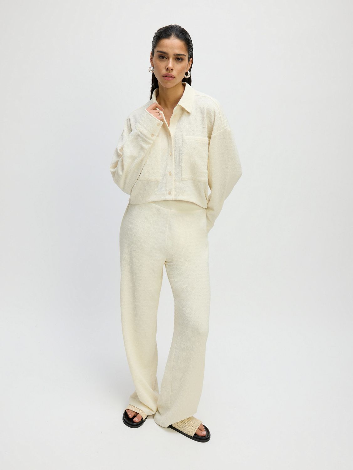 Nova Knitted Wide Pants | R2503154684