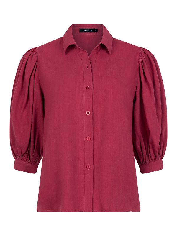Heidi Blouse | Wine Red | HSS2553