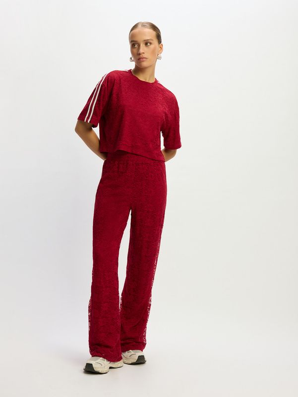 Nova Knitted Pants | R2505128687 | Bordeau