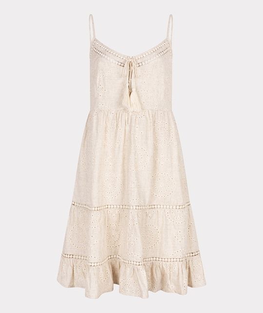 HS25.09200 | Dress embroidery Linnen