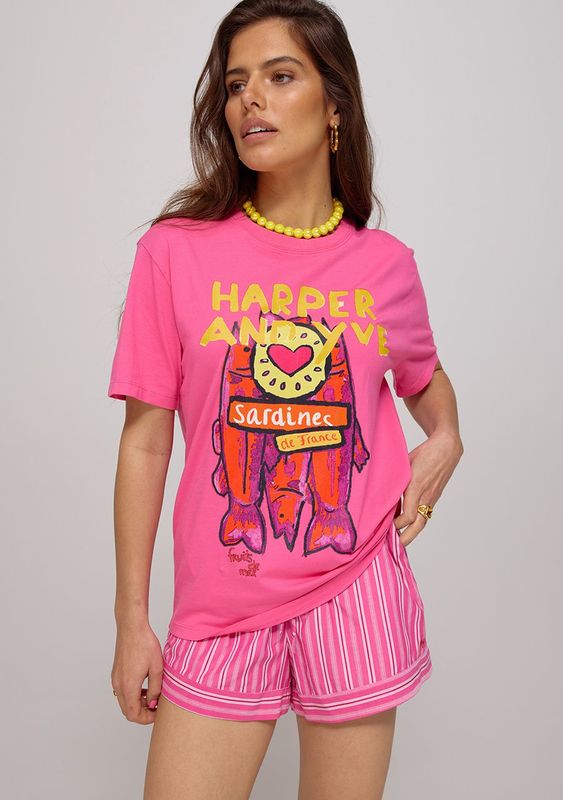Sardines T-Shirt | Rose