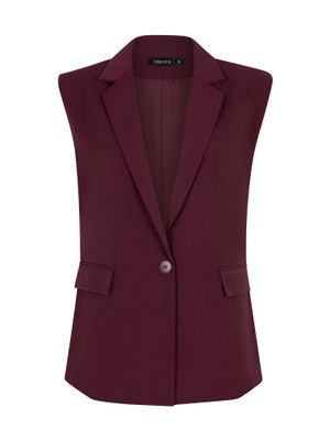 Lima Gilet | Burgundy