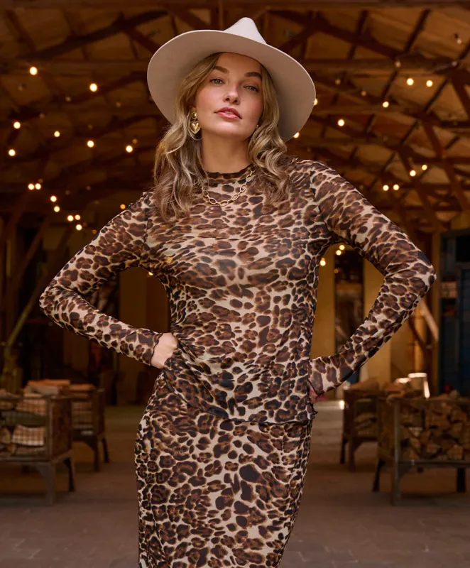 Shiva Top | Leopard