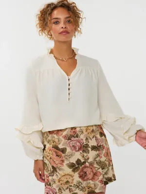 Jacky Blouse | Ecru