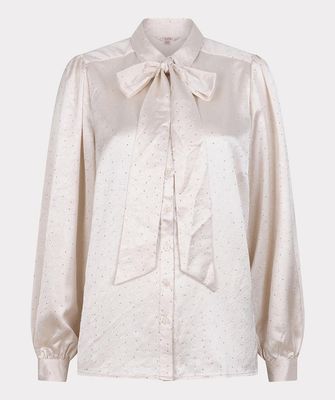 W25.14713 | Blouse Bow Rhinestones