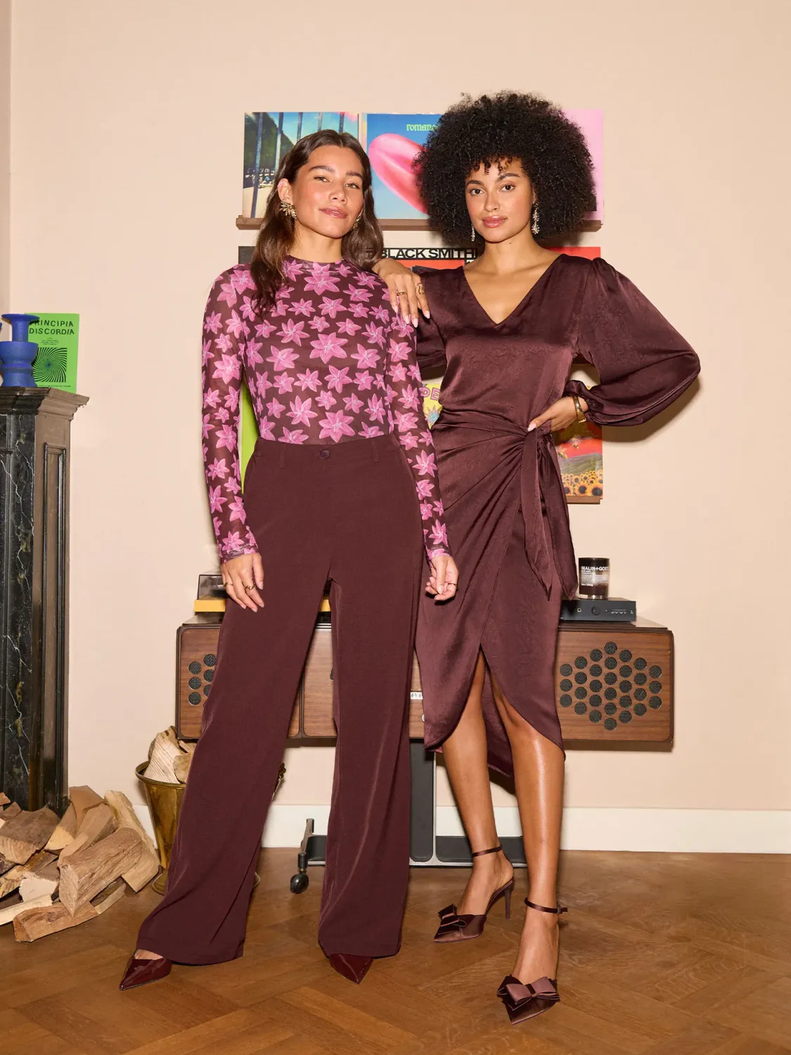 Barbara Skirt | Brown | WS2531