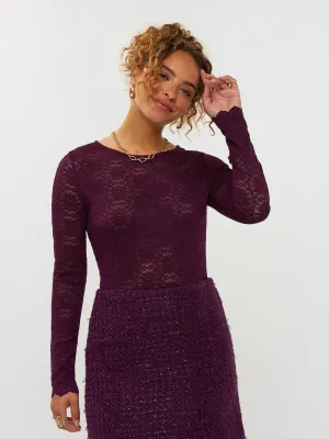 Loiza Top | Aubergine | WS2527