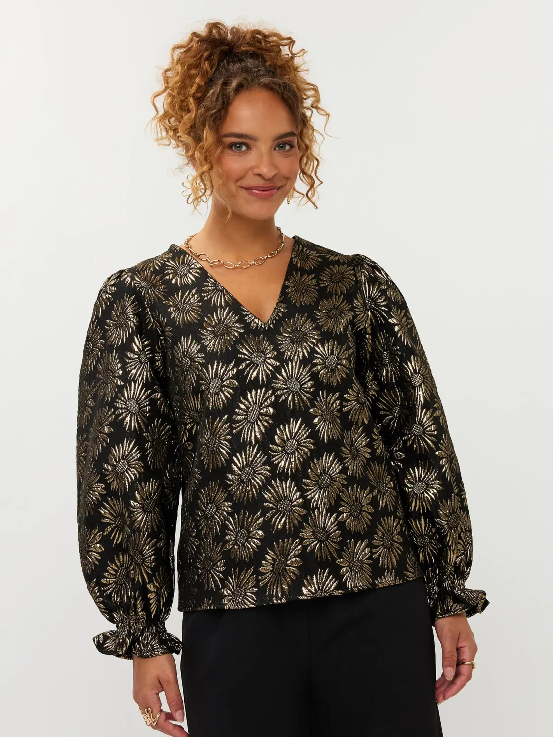 Sterre Top | Gold | WS2545