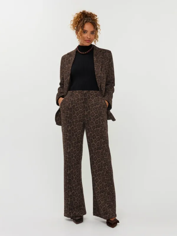 Kylie Pants | Leopard | WS2519