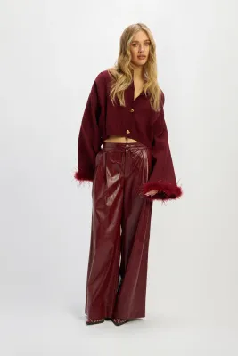 Bibi Pants | R2511194843 | Bordeaux