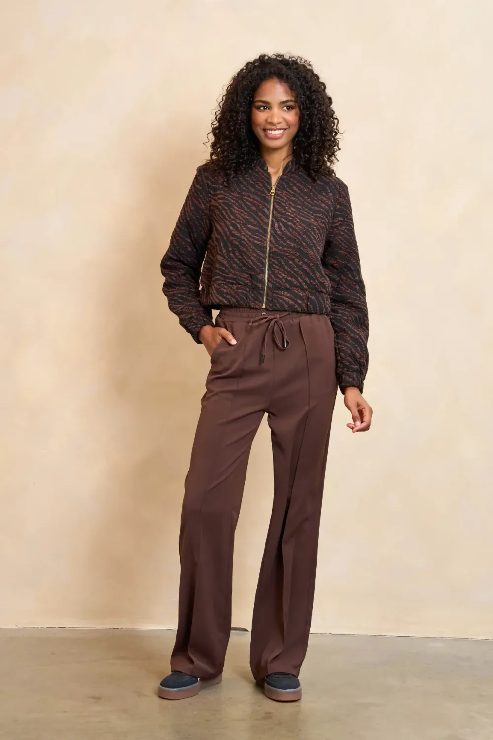 Ammelin Trouser | QL202.2 | Brown