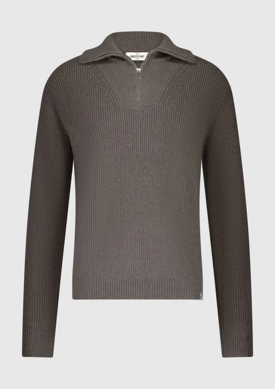 Lux Knit | Chocolate Chip Melange