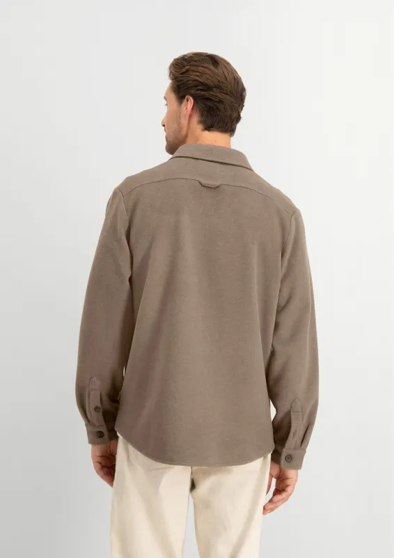 Valentin Overshirt | Chocolate Chip Melange