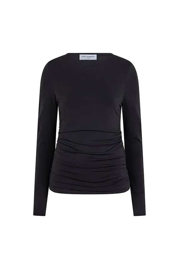 Celine Top | QM07 | Dark Grey