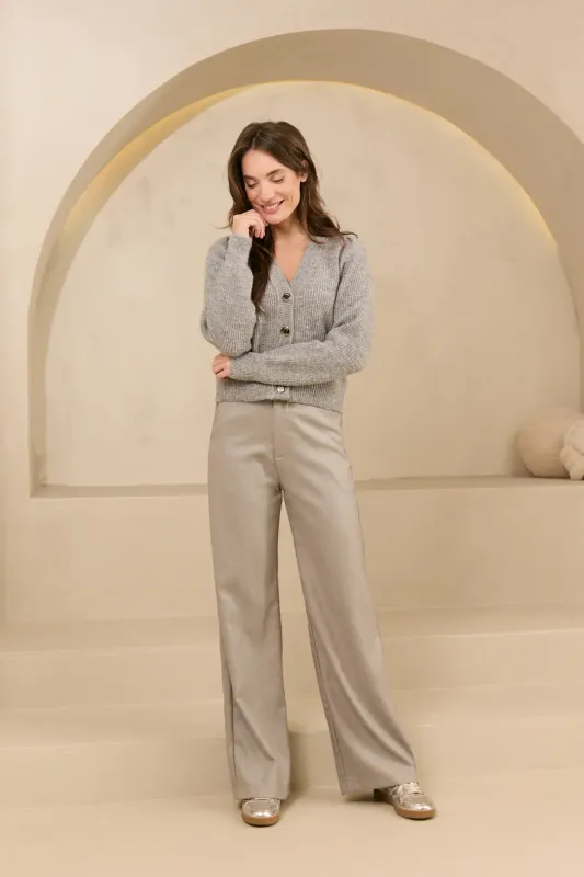 Lily Cardigan | QI201.1 | Grey Lily Cardigan | QI201.1 | Grey