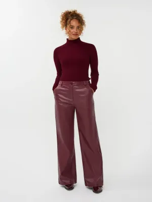 Marlee Pants | Burgundy