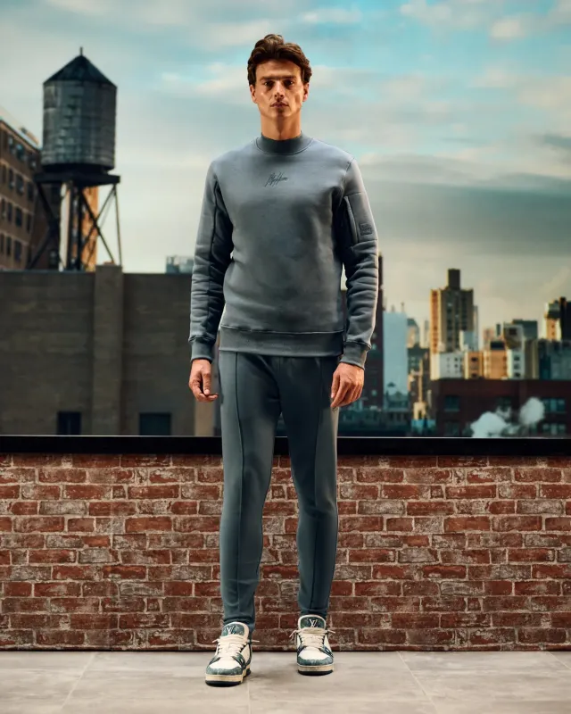 Turtle Patch Sweater | MM2-AW24-13 | Blue Slate